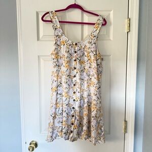 American Eagle Floral Button-Front Sundress – Size XL